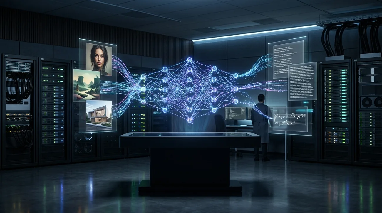 AI-generated digital interface